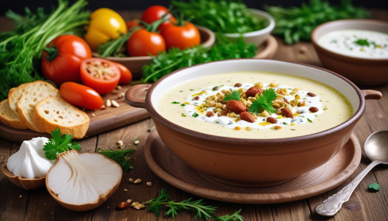 Lezzetli Tarator Çorbası Tarifi